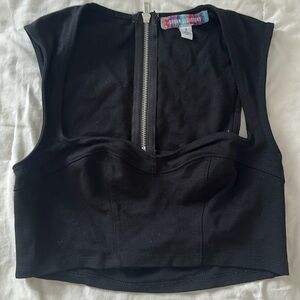 Urban Outfitters Cropped Shirt